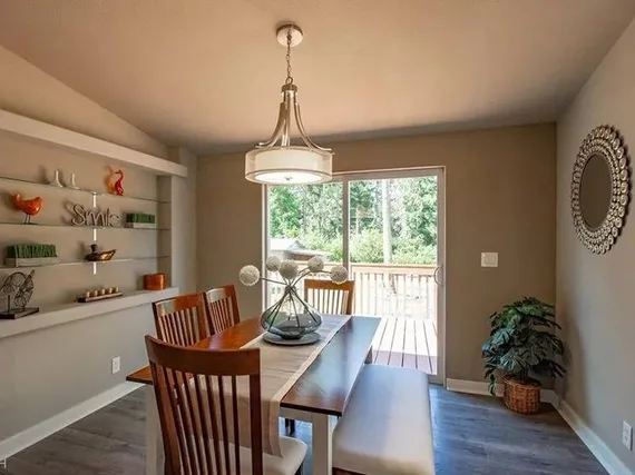 Interior after renovation